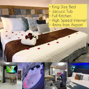 CLOCKWORKORANGE Luxury Suites 4-Minutes Away To Airport